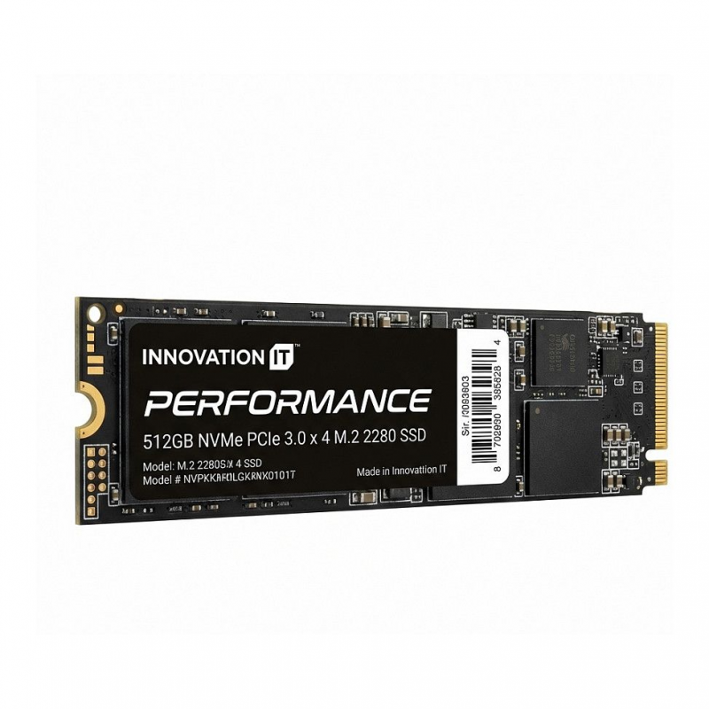 Disco SSD M.2 512GB InnovationIT Performance NVMe PCIe 3.0 x 4 bulk QLC