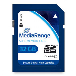 Cartão Mediarange SD HC 32GB - Class 10 - 45mb/s