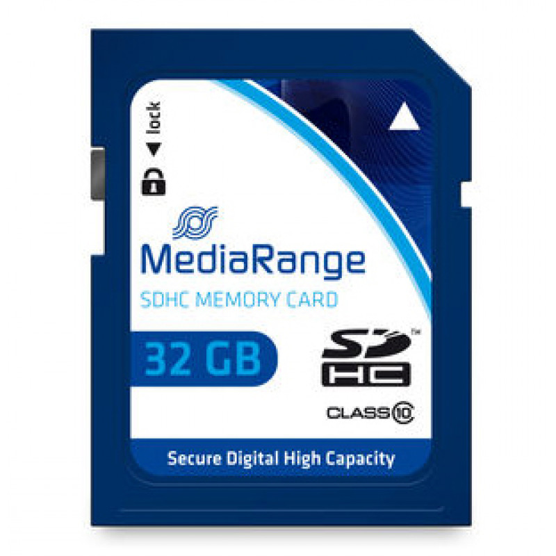 Cartão Mediarange SD HC 32GB - Class 10 - 45mb/s 1