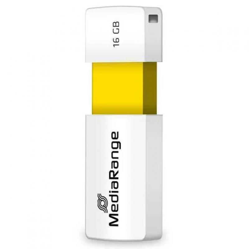 Mediarange Pendrive Yellow 16GB 1