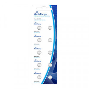 Pilhas Mediarange Alcalinas Coin Cell AG3 | LR41 | 1.5V - Pack 10