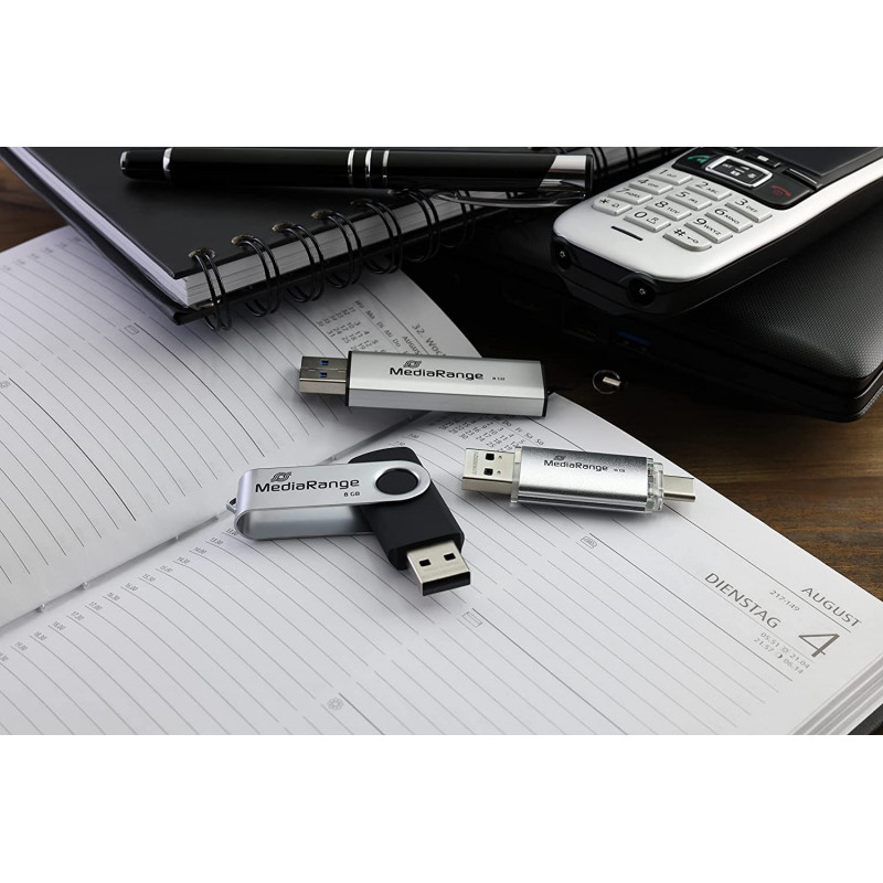 Pendrive MediaRange USB 3.0 / USB Type-C 64GB 2