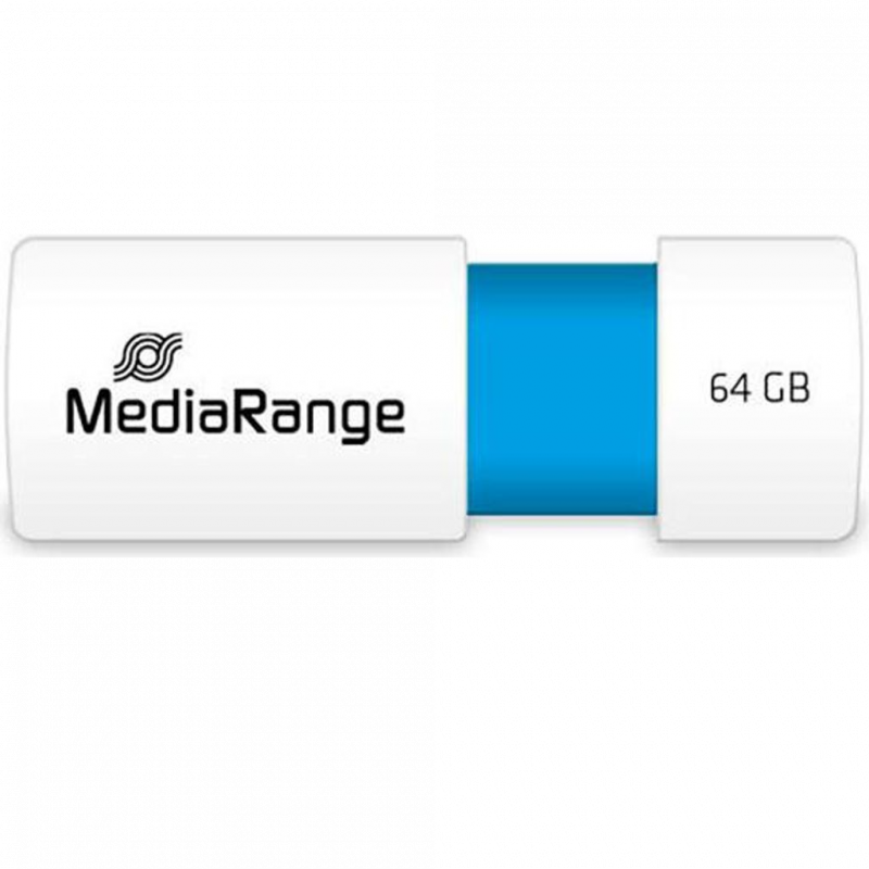 Mediarange Pendrive 64GB USB 2.0 Azul 2
