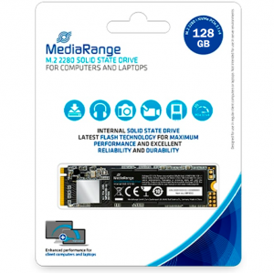 Disco SSD M.2 2280 Mediarange 128GB SATA 6 Gb/s TLC NAND