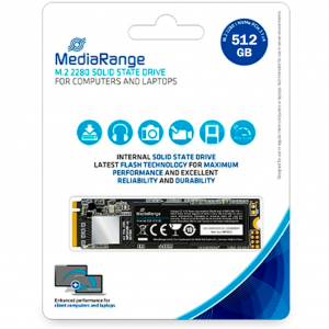Disco SSD M.2 2280 Mediarange 512GB SATA 6 Gb/s TLC NAND