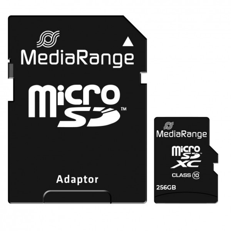 Cartão Mediarange Micro SD XC UHS-1 256GB - Class 10 - 15mb/s 1