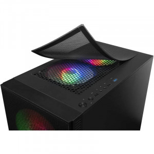 Caixa Micro ATX MARS GAMING MCZ Preto