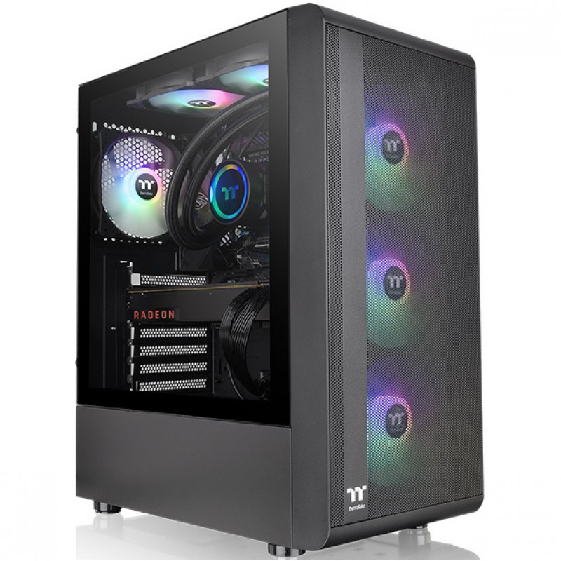 Caixa ATX THERMALTAKE S200 ARGB Preto 3