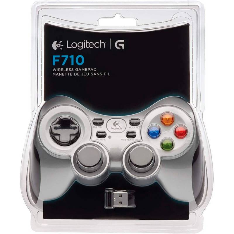 Gamepad Logitech F710 Wireless PC 4