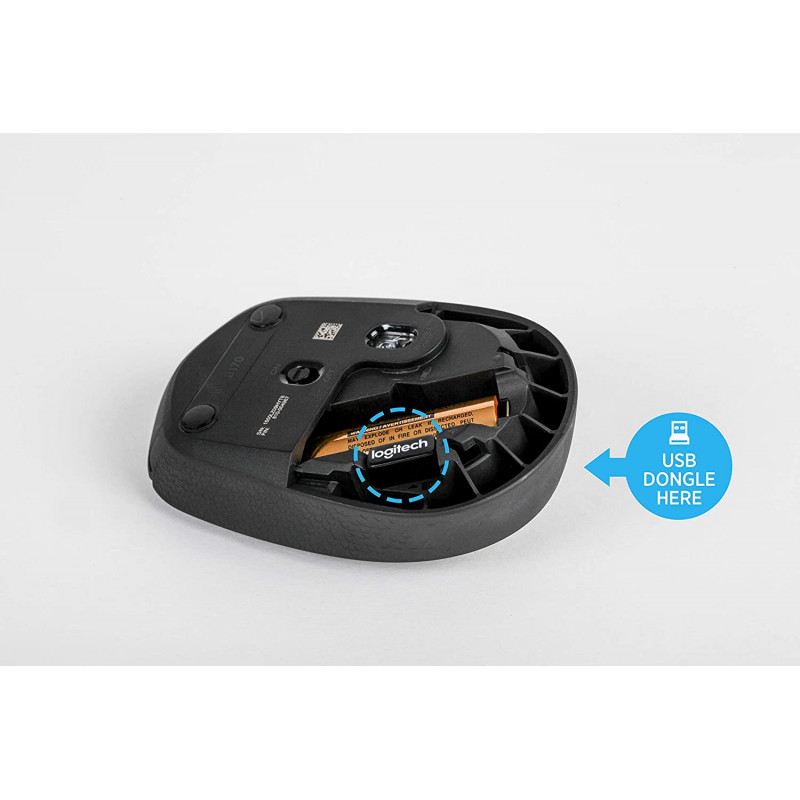 Rato Logitech sem fios B170 Preto 5