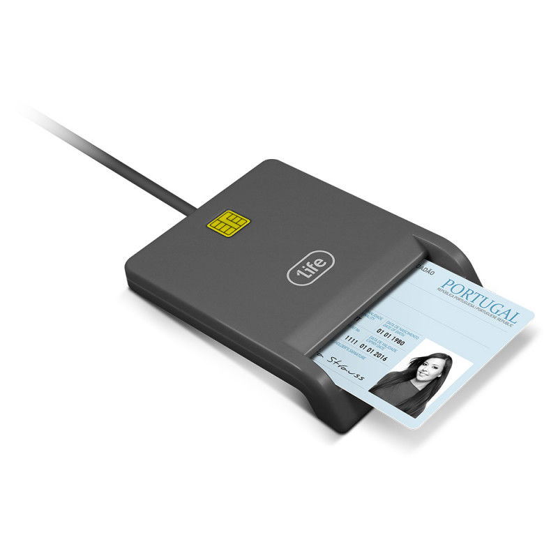 Leitor Smart Card DNI Cartão de Cidadão 1Life Citizen 1