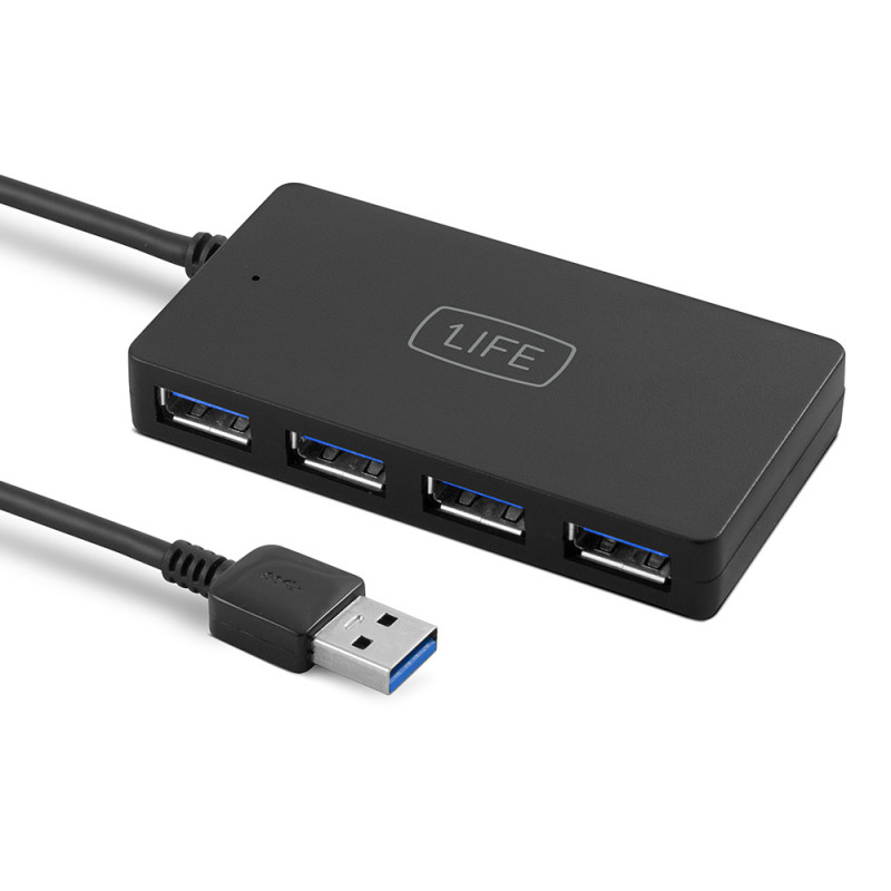 HUB 4 Portas USB 3.0 1Life usb:hub 4 2