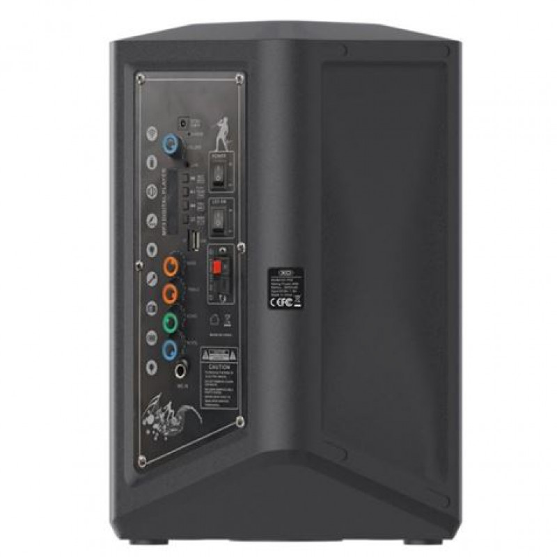 Coluna Som Karaoke XO F53 - Bluetooth 5.0 - 40W - TWS - RGB - Microfone sem fios incluído - Bluetooth, FM, USB e MicroSD 2