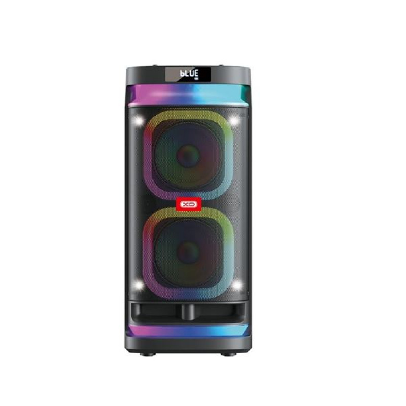 Coluna Som Karaoke XO F58 - Bluetooth - 40W - RGB - Microfone sem fios incluído 3