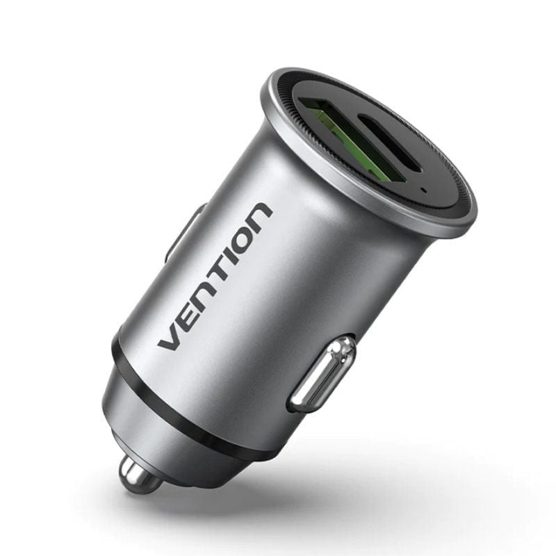 Carregador de Carro Vention 1x USB-Tipo C + 1x USB 20W 2