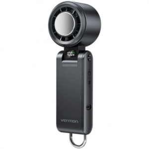 Ventilador de Mão Vention 8H Bateria - 13.000RPM Preto