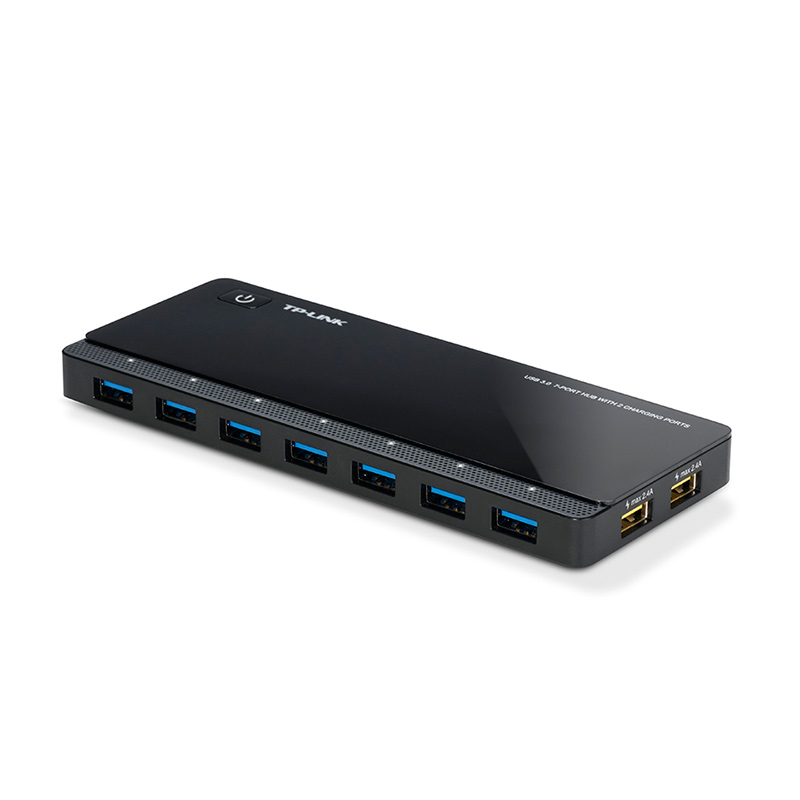 HUB USB 3.0 TP-Link 7 Portas USB + 2 Carga UH720 2