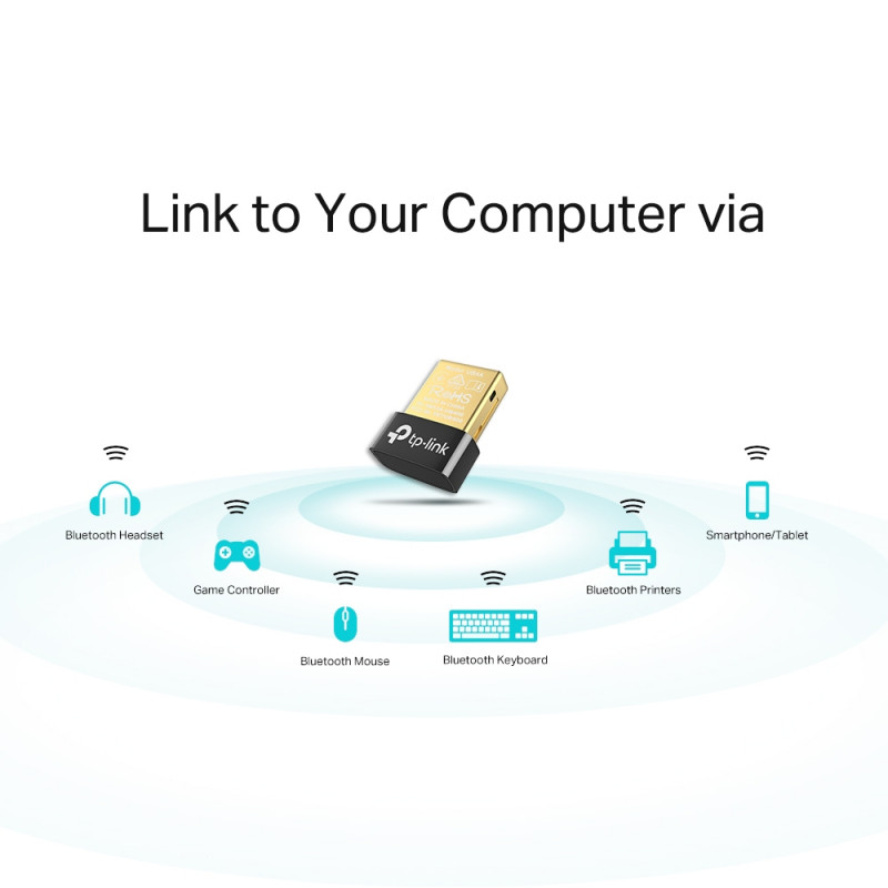 Adaptador TP-Link UB4A Nano Bluetooth 4.0 USB 2