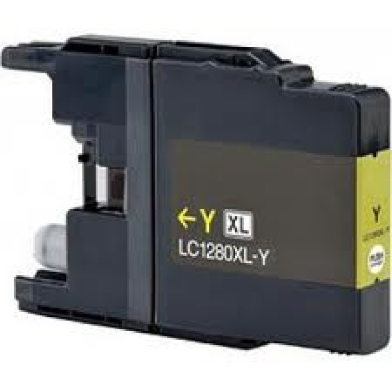 Tinteiro Brother Compatível LC1280Y XL amarelo 1