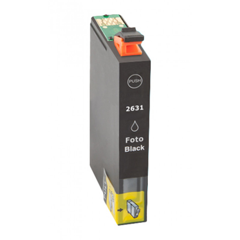 Tinteiro Epson Compatível 26 XL, T2631 preto 1
