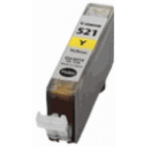 Tinteiro Canon Compatível CLI-521Y amarelo
