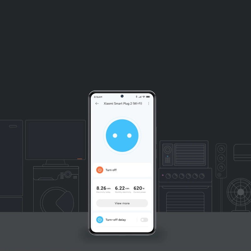 Tomada Xiaomi Smart Plug 2 Inteligente WiFi 3680W 2