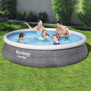 Piscina Insuflável BestWay Redonda 396x84 cm c/ Filtro