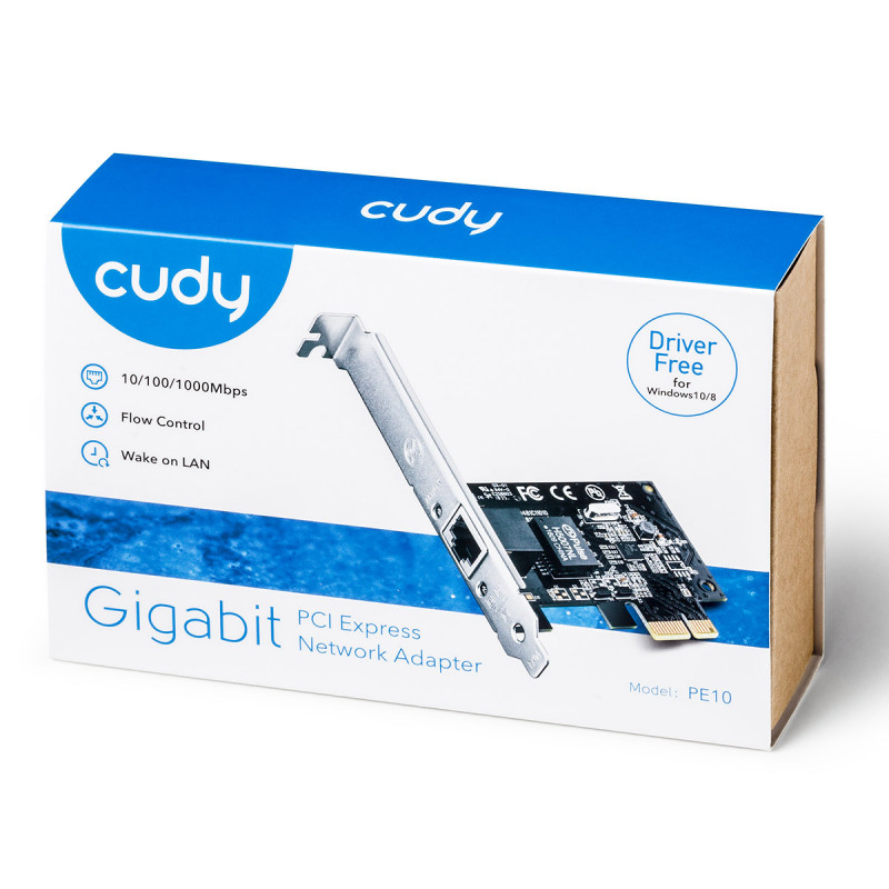 Placa de Rede Cudy PE10 Gigabit PCI Express 3