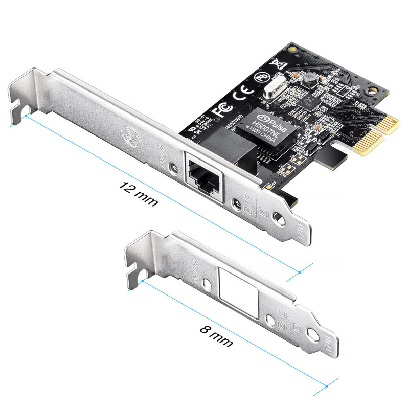 Placa de Rede Cudy PE10 Gigabit PCI Express 4