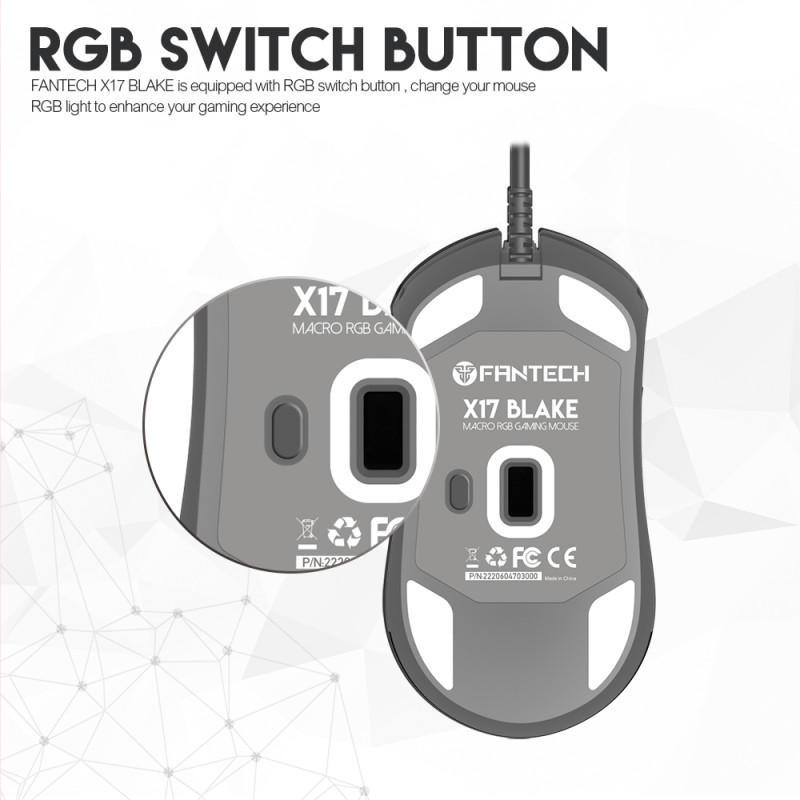 Rato Fantech Blake X17 Space Edition - 10.000DPI 3