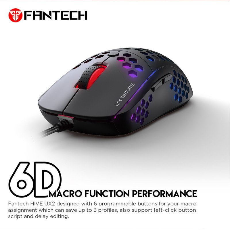 Rato Fantech Hive UX2 12.000dpi 5