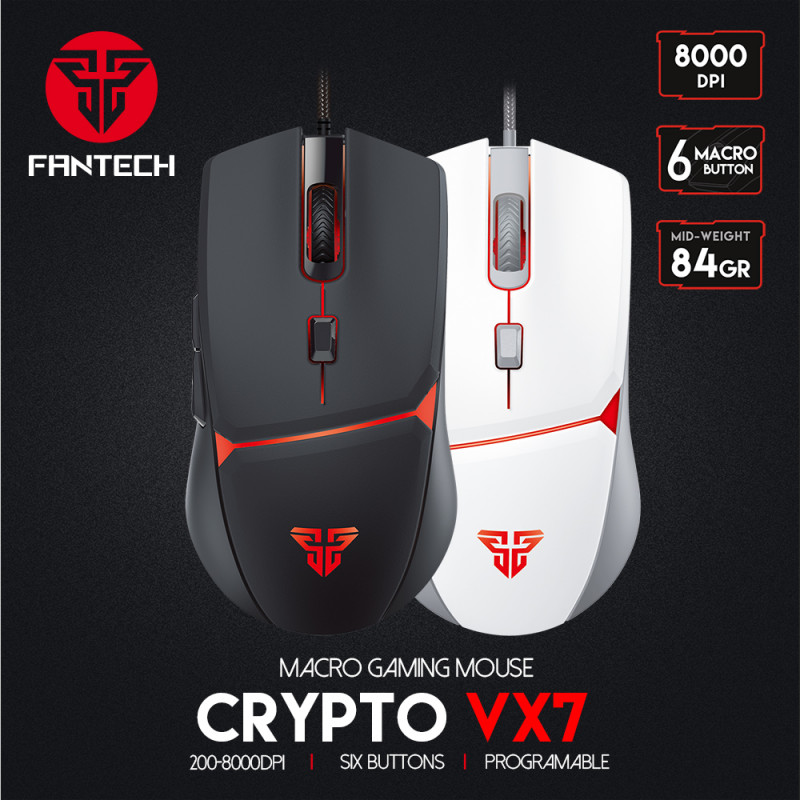 Rato Fantech Crypto VX7 Space Edition 8.000dpi 3