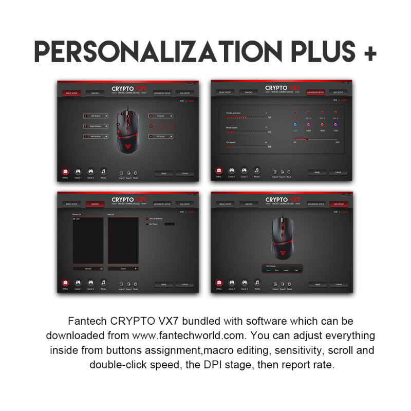 Rato Fantech Crypto VX7 Space Edition 8.000dpi 4