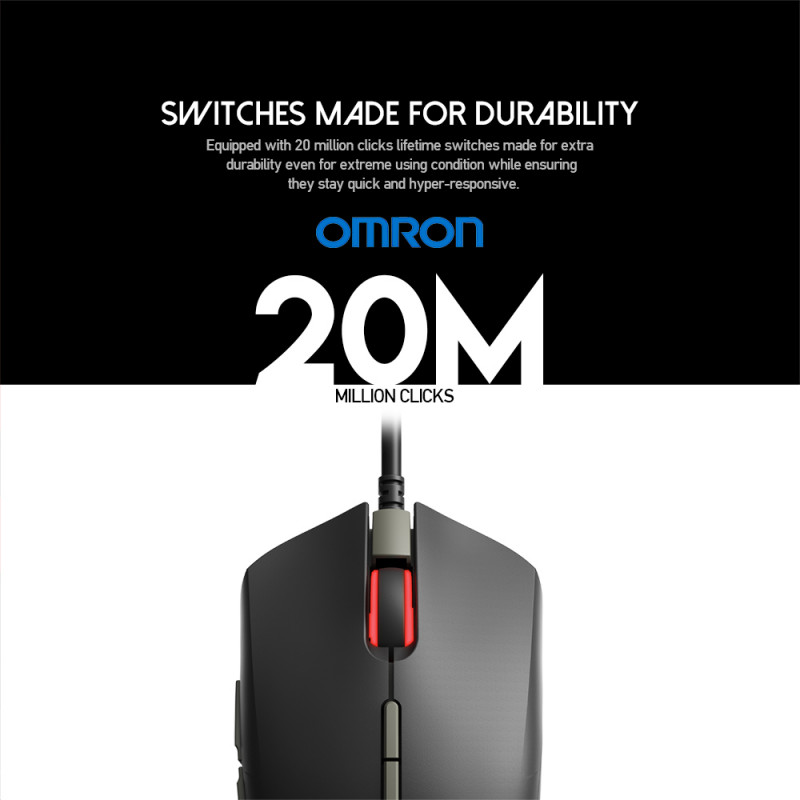 Rato Fantech Blake X17 PRO - 12.000DPI 2