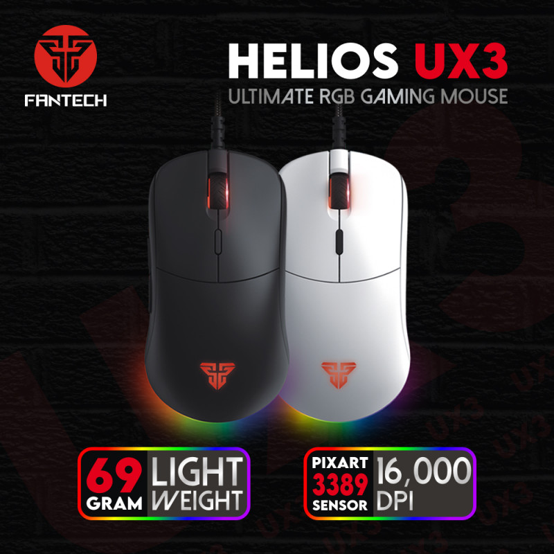 Rato Fantech Helios UX3 16.000dpi Preto 2