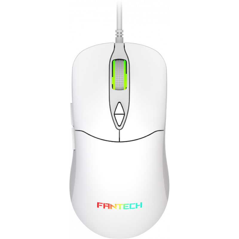 Rato Fantech Business LED M421 3600DPI Branco 4