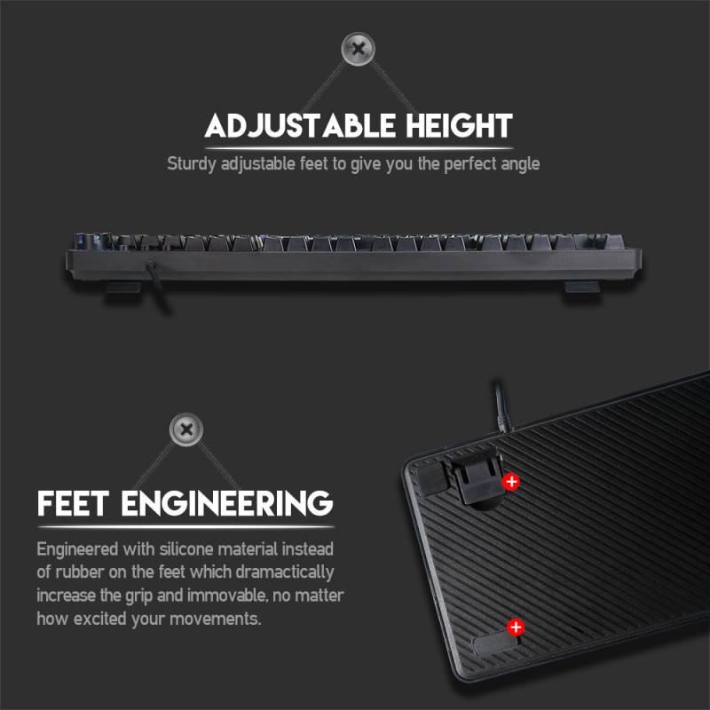 Teclado Mecânico Fantech Max Core MK852 (PT) 3