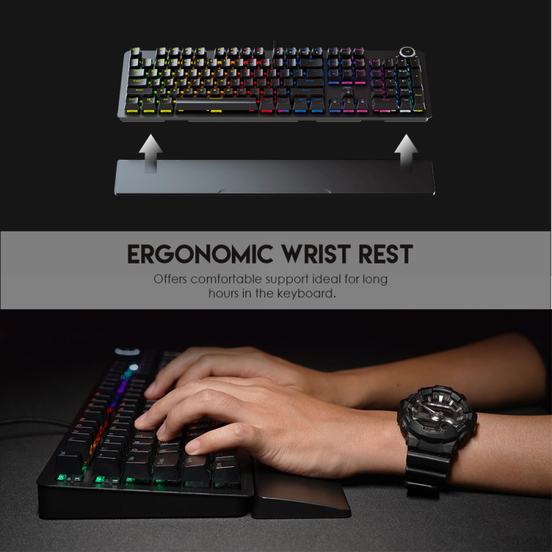 Teclado Mecânico Fantech MAXPOWER MK853 RGB (PT) 4
