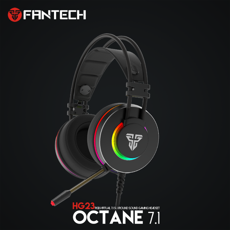 Auscultador Fantech Octane 7.1 Surround HG23 RGB 5