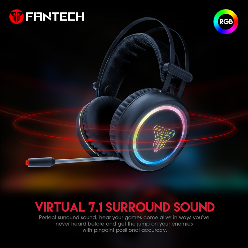 Auscultador Fantech Captain 7.1 Surround HG15 RGB 6