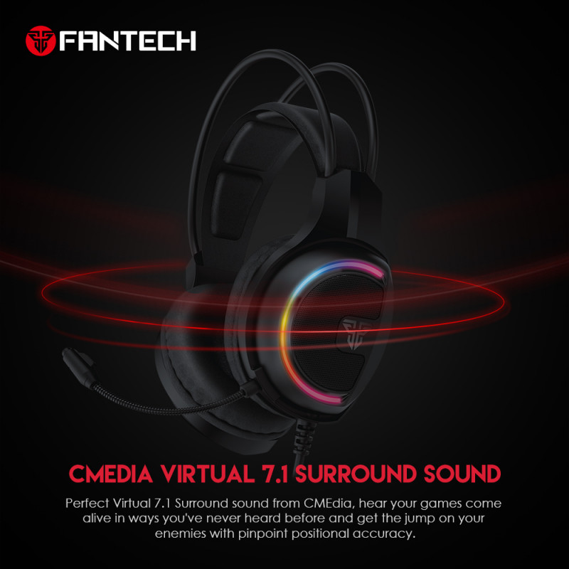 Auscultador Fantech Sniper II 7.1 Virtual Surround HG16s RGB 4
