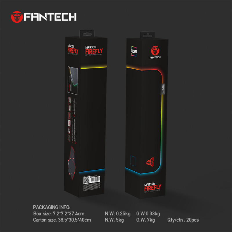 Tapete Fantech Firefly MPR351s RGB 3