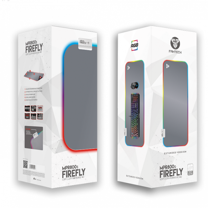 Tapete Fantech Firefly MPR800s RGB Space Edition 6