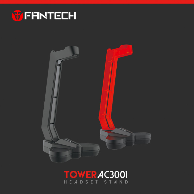 Suporte Fantech Para Headset Tower AC3001 Vermelho 6