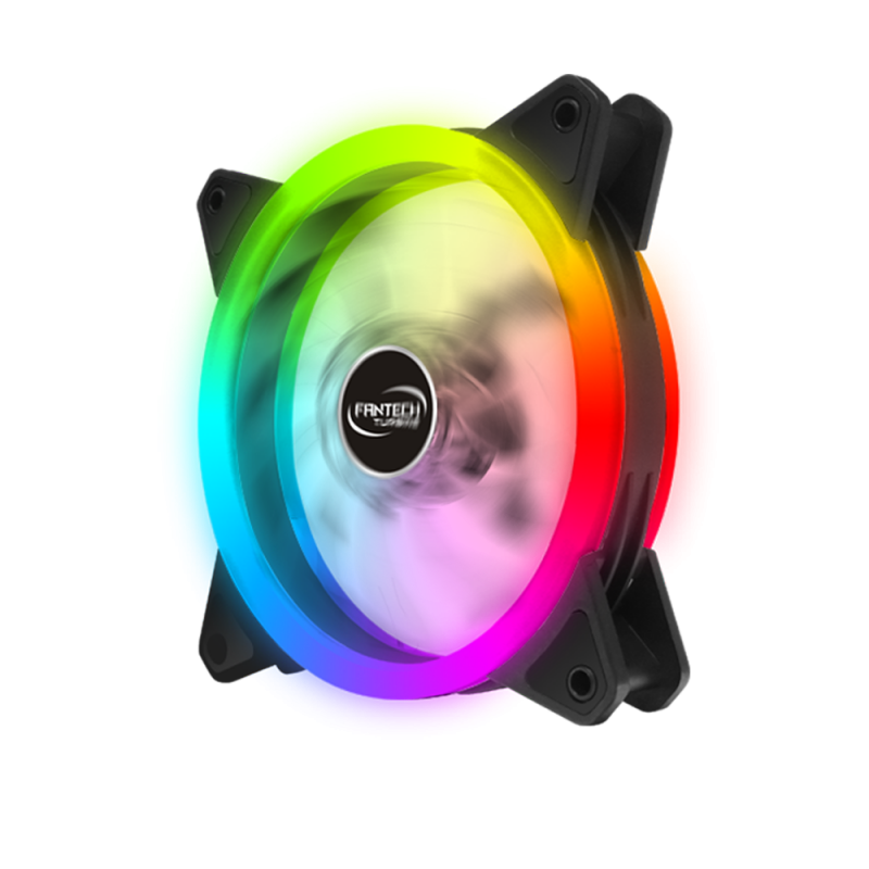 Ventoinha Fantech Turbine RGB FC124 12cm 2