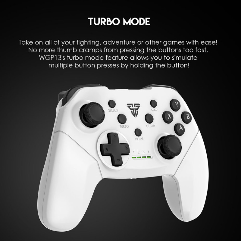 Gamepad Fantech Shooter II WGP13 Wireless Branco 5