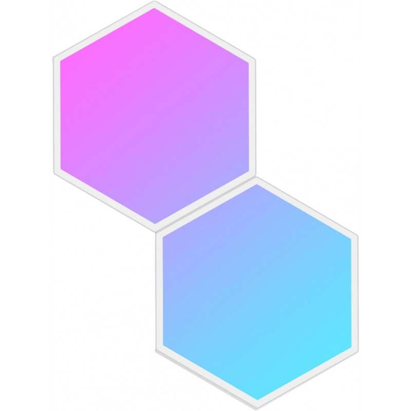 Painéis de Luz Govee Glide Hexa (2 unidades para expansão) 1