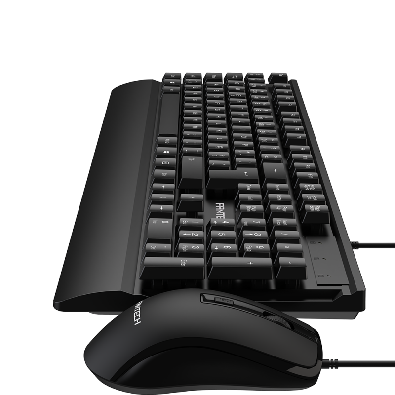 Combo Teclado + Rato Fantech Confort Palm KM604 Preto 1