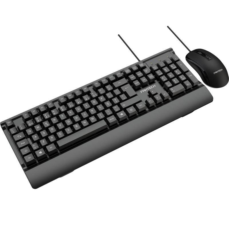 Combo Teclado + Rato Fantech Confort Palm KM604 Preto 2