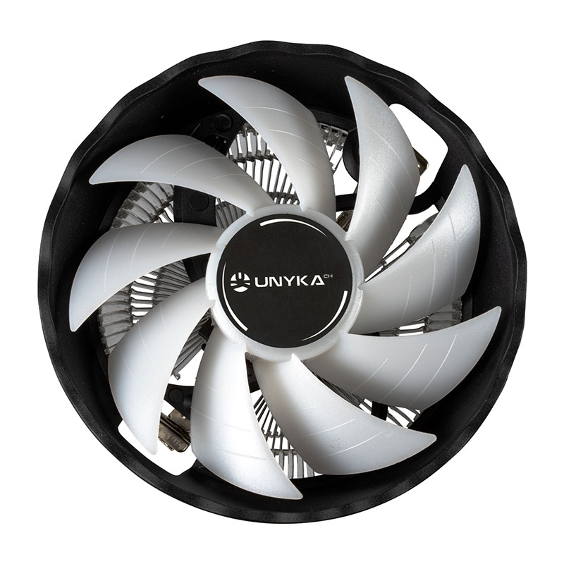 Cooler CPU Unykach Jotun DF120 White Compacto 120mm 4